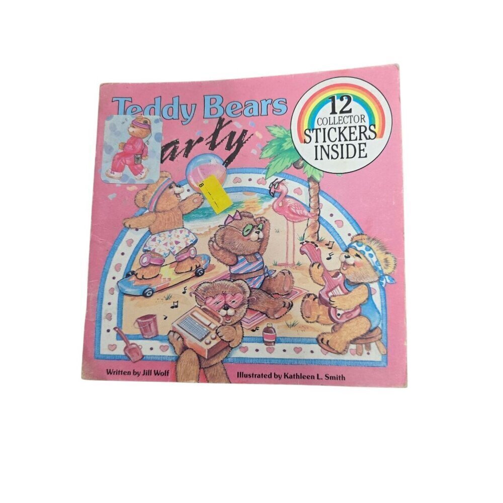 Vintage Teddy Bears Party Picture Book by Jill Wolf